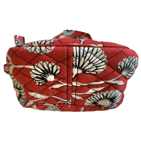 SET Vera Bradley Turn Lock Wallet & Keyring Deco Daisy Retired - Picture 3 of 14